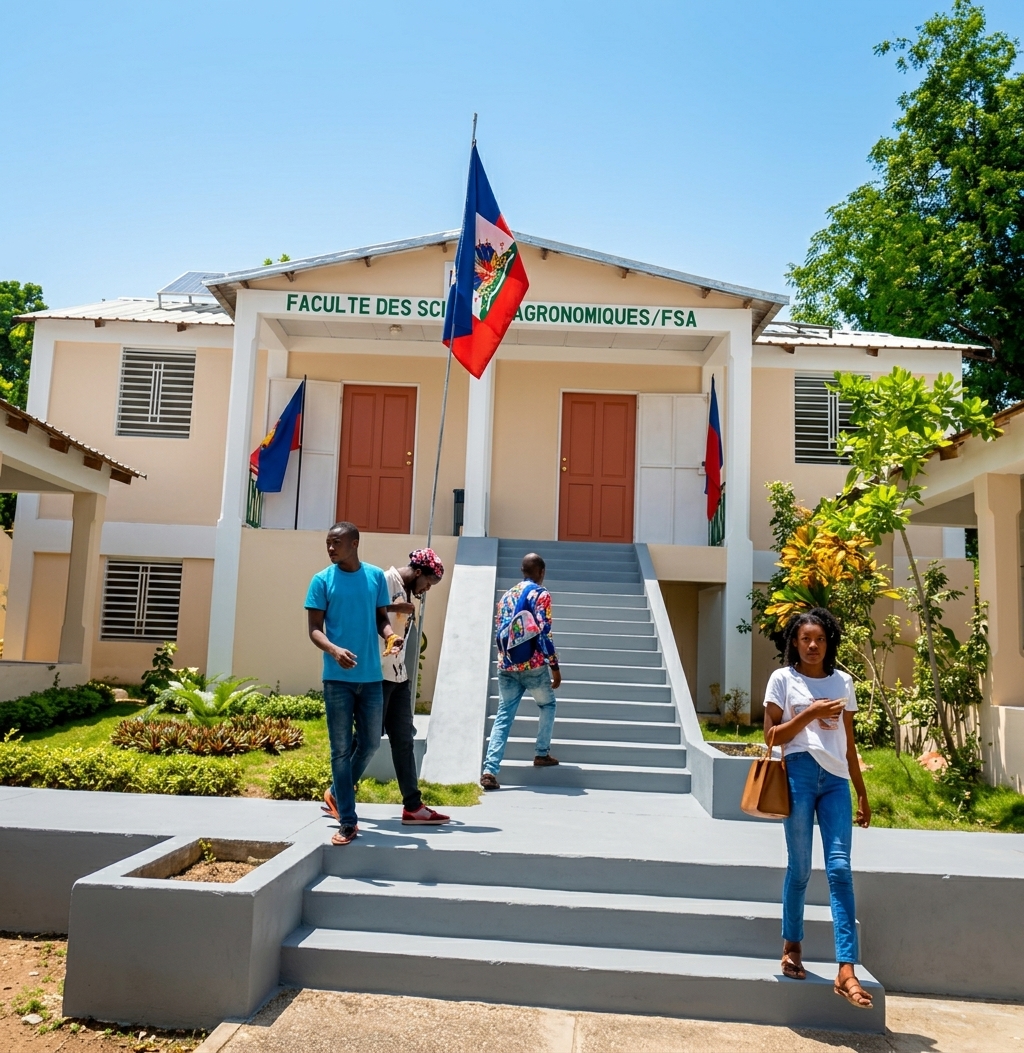 Campus de l'UPSEJ à Jacmel